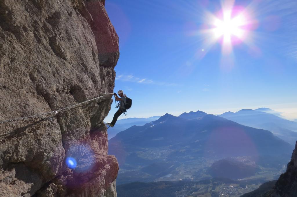 ferrata delle aquile - Dolomiti Paganella - Residence Andalo - Franco Gionco