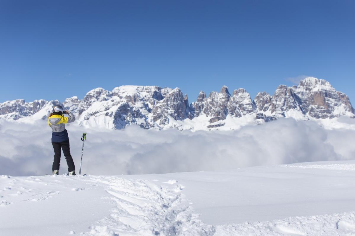 Skifahren für alle? Im Skigebiet Paganella